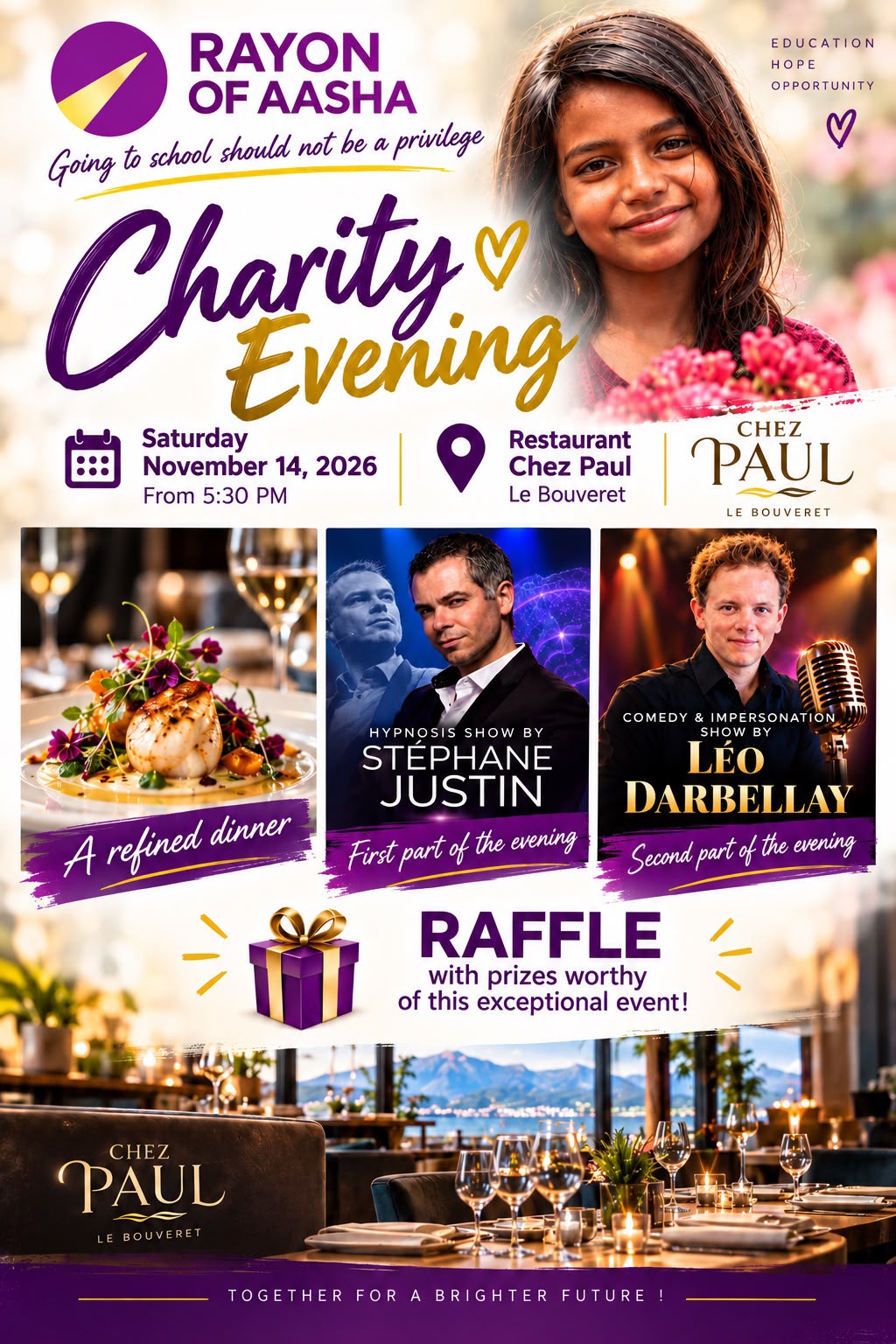 Charity Evening Rayon of Aasha